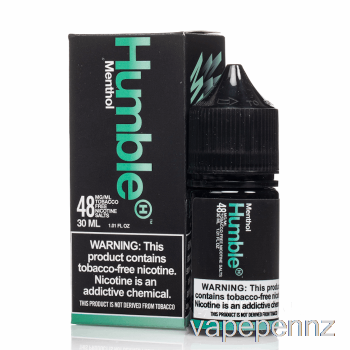 Menthol - Humble Salts - 30mL 48mg VAPE NZ